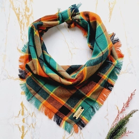 Frayed Squirrel Chaser Dog Bandana by Scamps