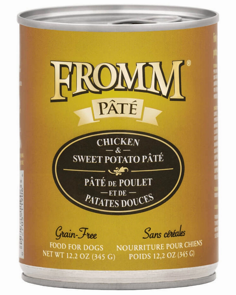 Fromm Chicken & Sweet Potato Pate Wet Dog Food 12 oz