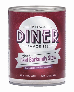 Fromm Diner Favorites - Bella's Beef Barkundy Stew Wet Dog Food 12.5oz