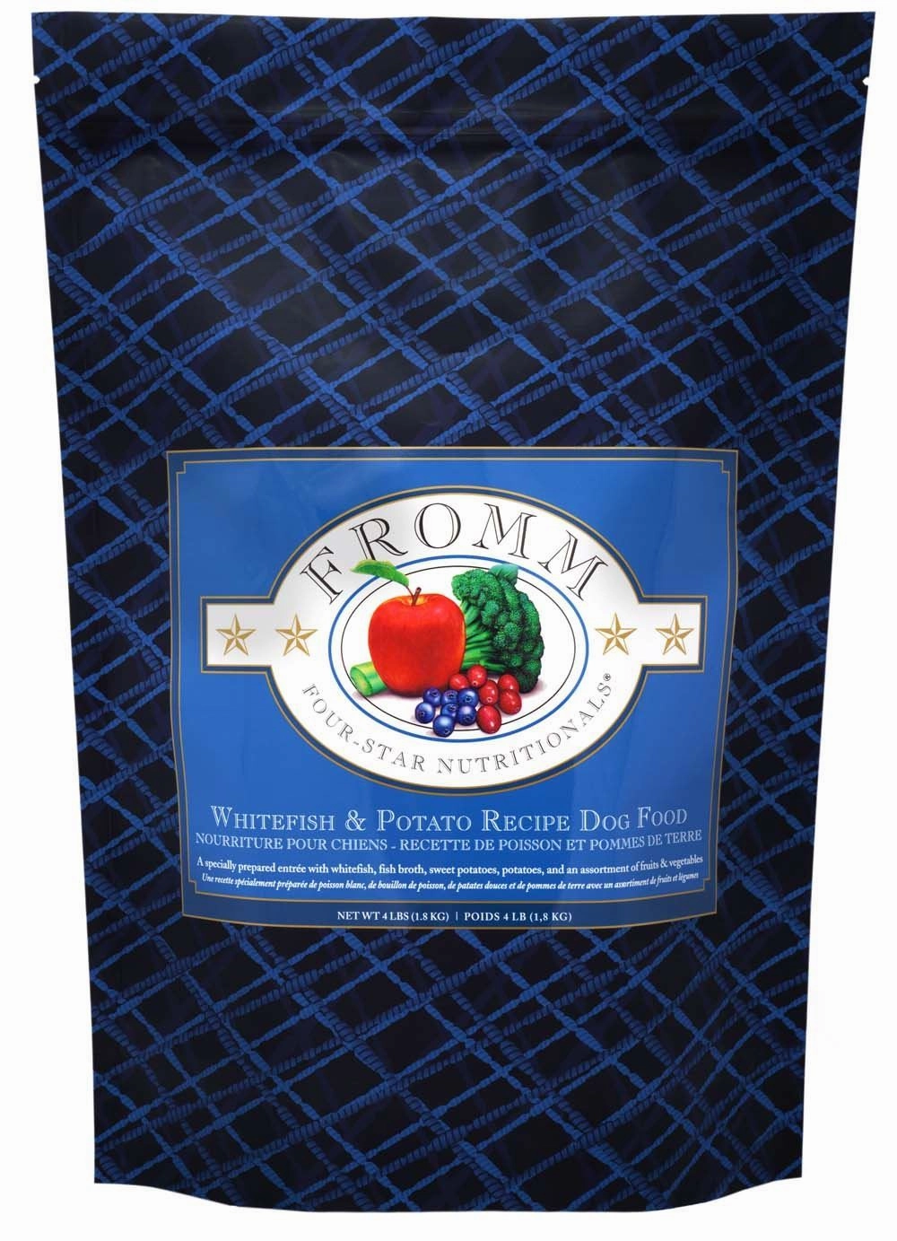 Fromm Four Star Whitefish & Potato Dry Dog Food