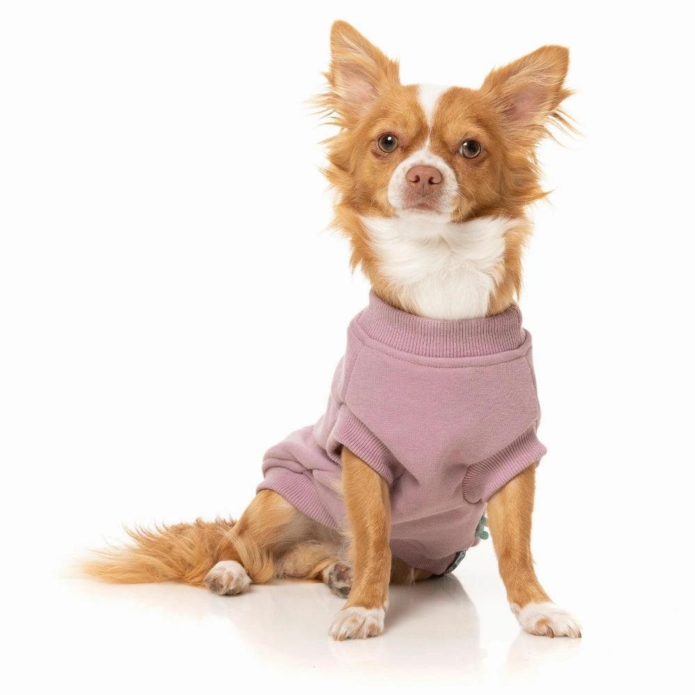 FuzzYard Allday Dog Sweater - Purple