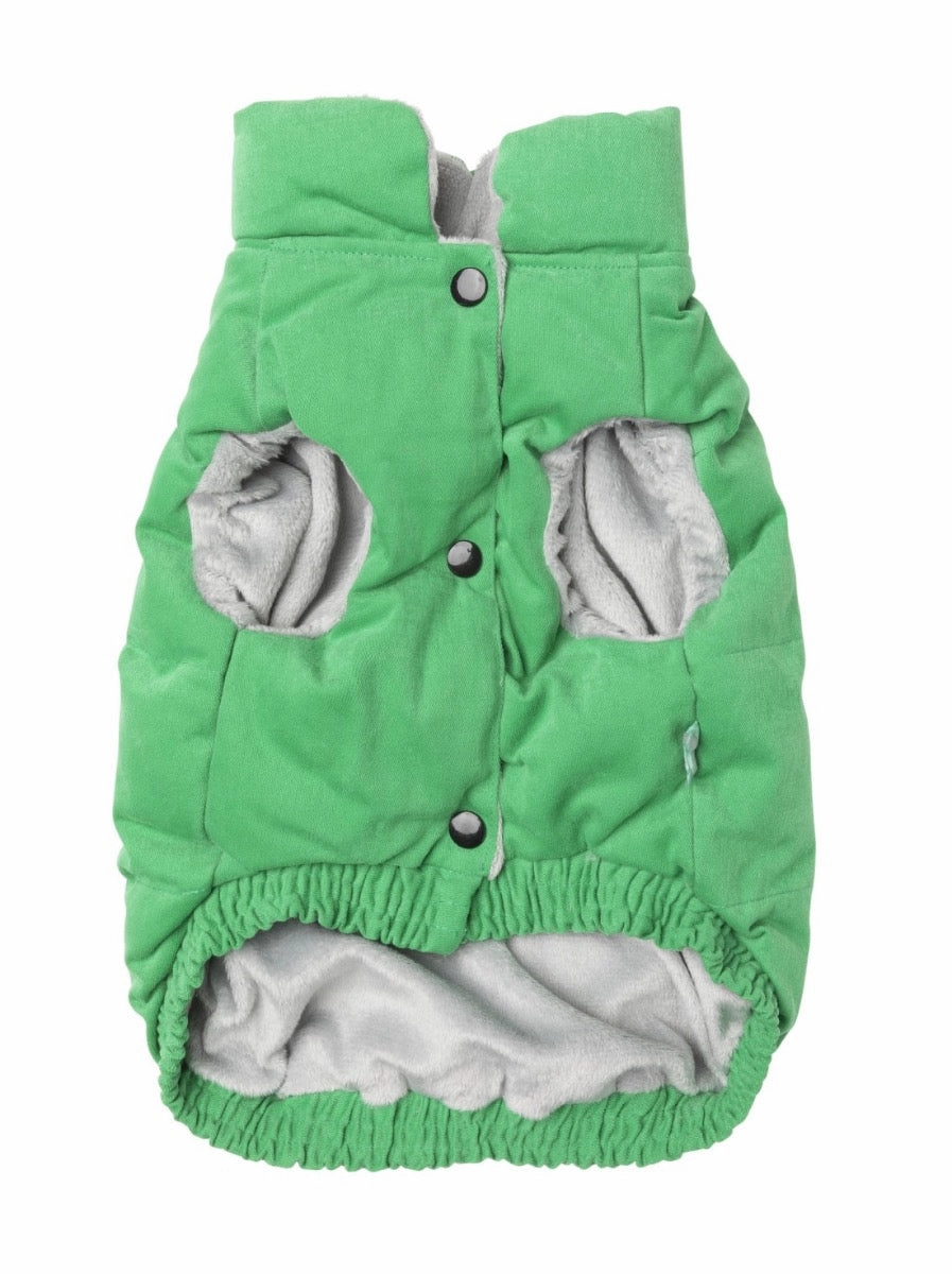 FuzzYard Ashbury Dog Jacket - Green