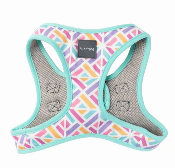 FuzzYard Bubblegum Burst Step?In Dog Harness