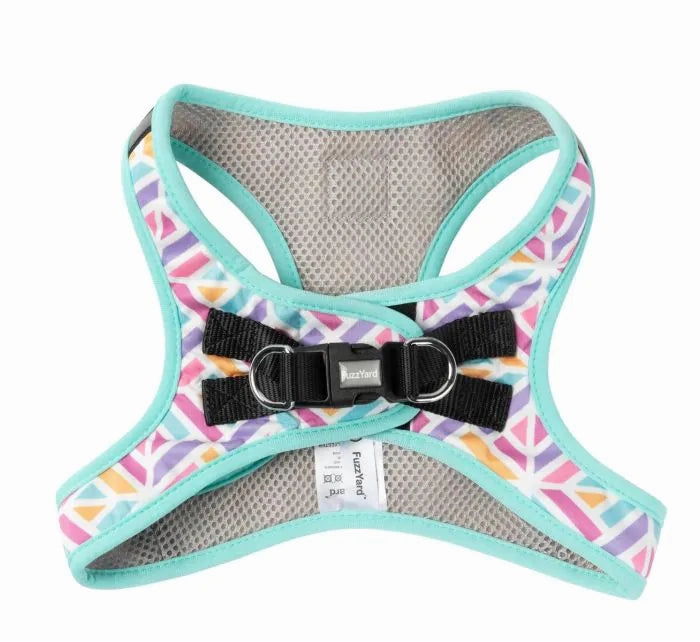 FuzzYard Bubblegum Burst Step?In Dog Harness