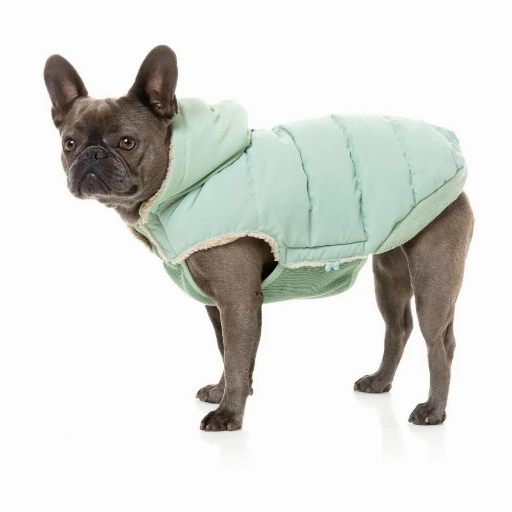 FuzzYard Essential Puffer Dog Jacket - Mint