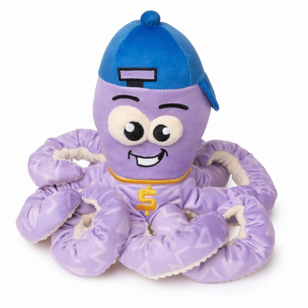 FuzzYard Hip-Hoptopus Octo-Posse Dog Toy