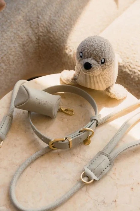 FuzzYard Life Atelier Dog Collar - Sandstone