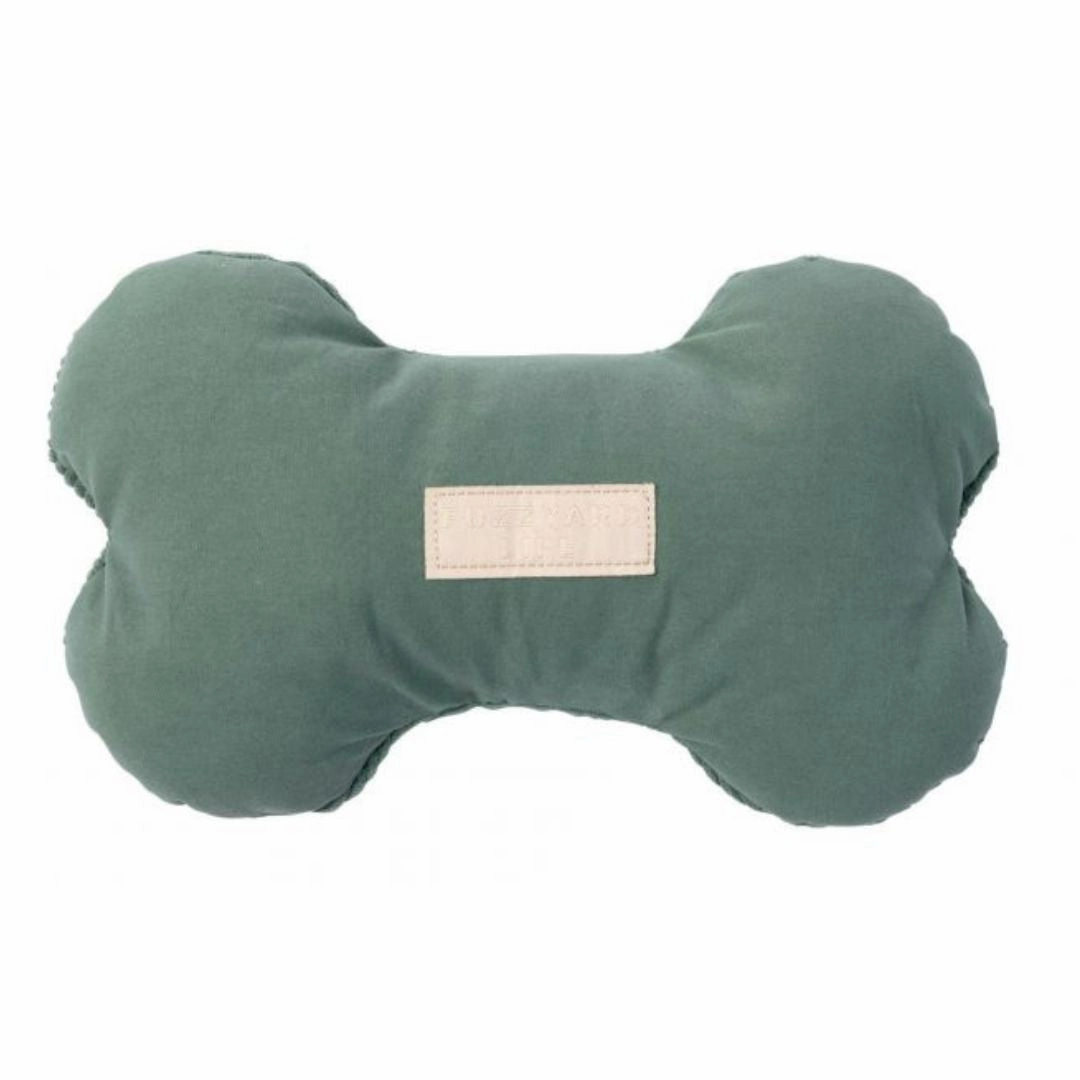 FuzzYard Life Bone Dog Toy In Myrtle Green