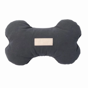 FuzzYard Life Bone Dog Toy In Slate Grey