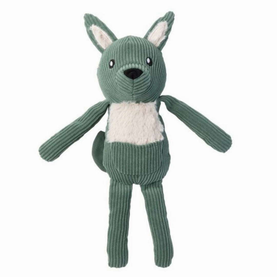 FuzzYard Life Myrtle Green Kangaroo Dog Toy