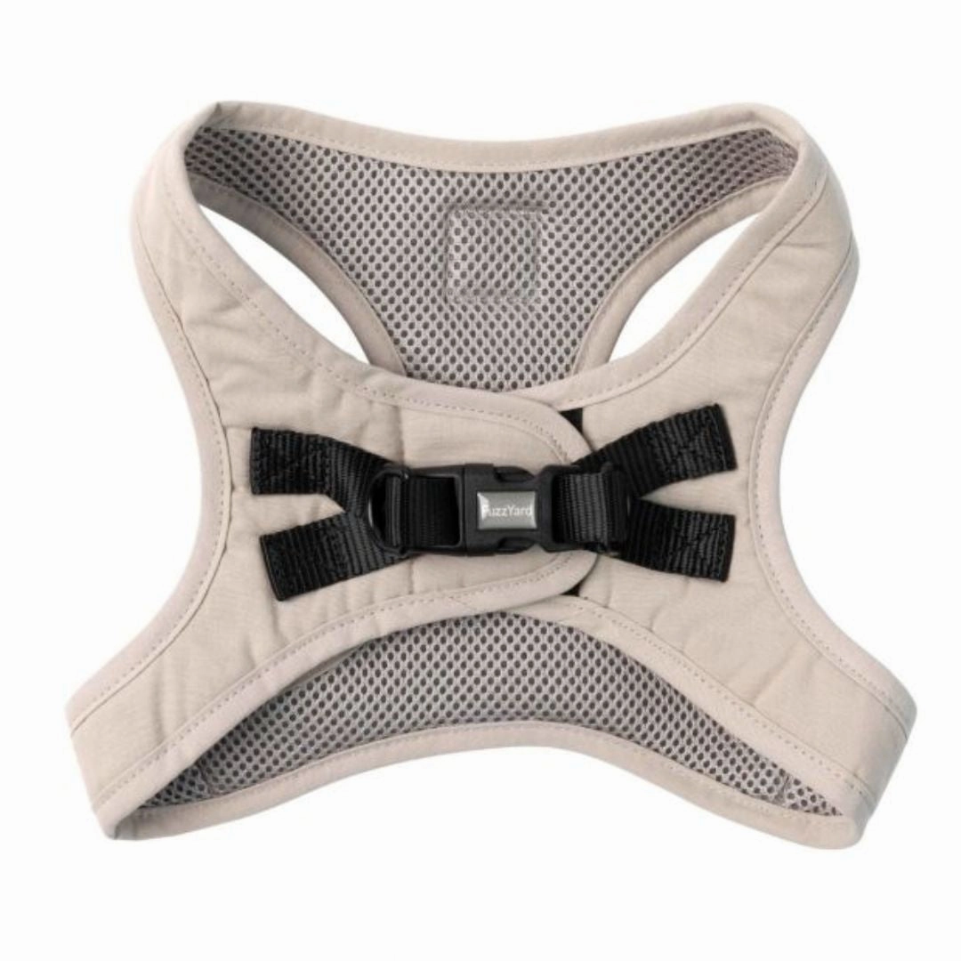 FuzzYard Life Step-In Dog Harness In Sandstone