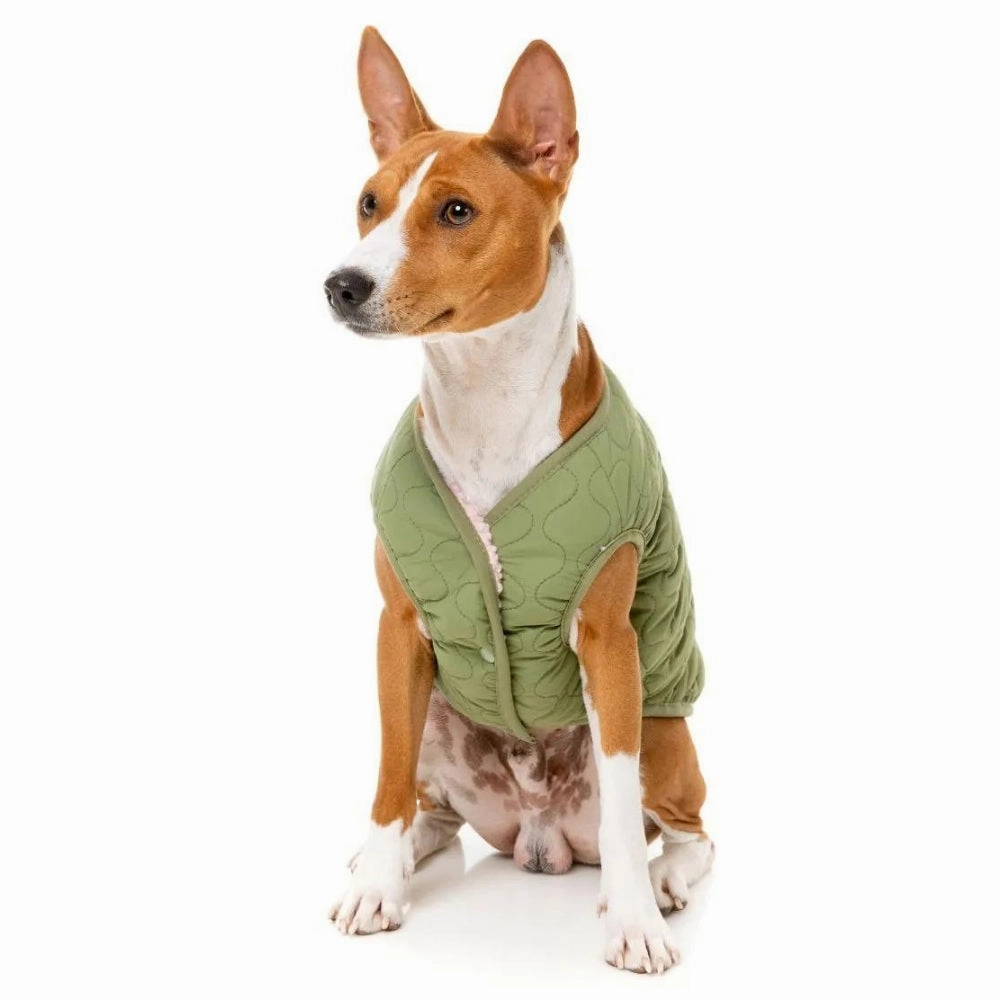 FuzzYard Nara Dog Reversible Jacket - Pink