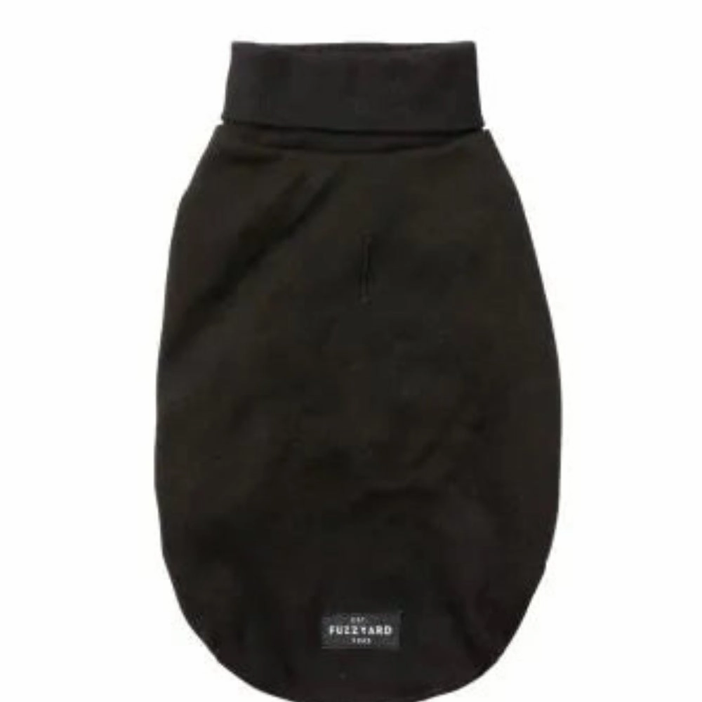 FuzzYard Stevie Dog Sweater - Black