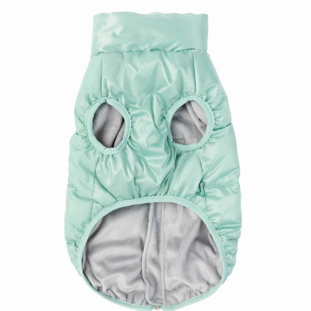 FuzzYard The Eastcoast Harness Dog Jacket - Mint Green
