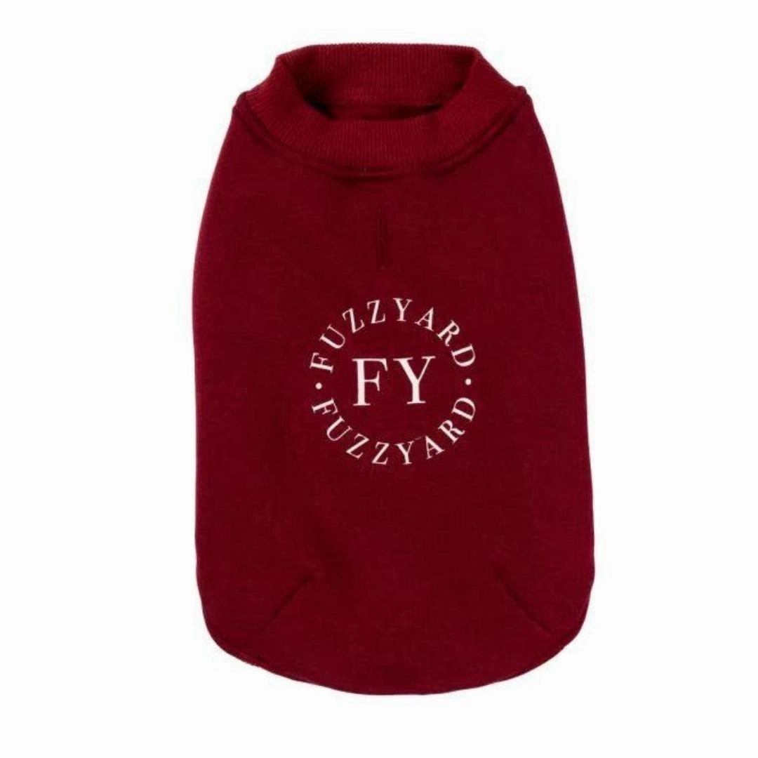 FuzzYard The FY Dog Sweater - Maroon