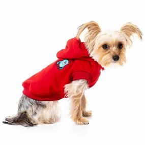 FuzzYard The Yardsters Dog Hoodie - Red