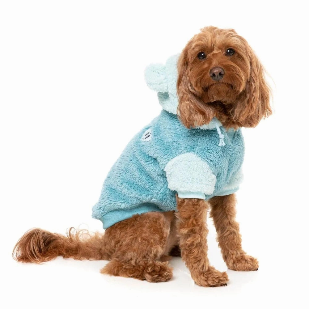 FuzzYard Winnie Dog Hoodie - Blue