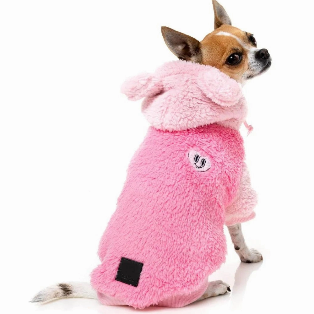 FuzzYard Winnie Dog Hoodie - Pink