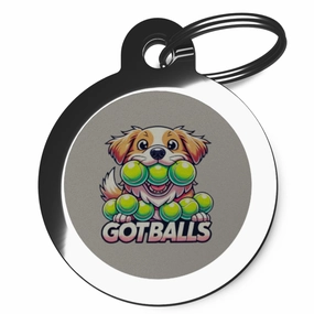 Got Balls Dog ID Tag