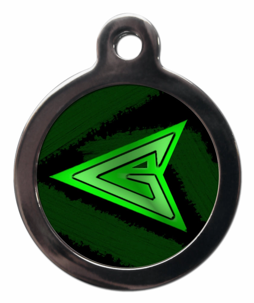Green Arrow Superhero Dog Tag