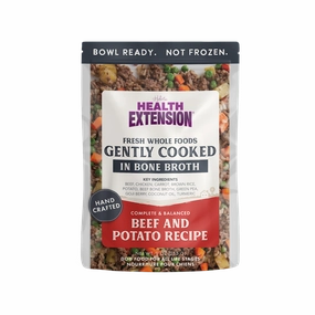 Health Extension Gently Cooked Beef & Potato Dog Food 9oz