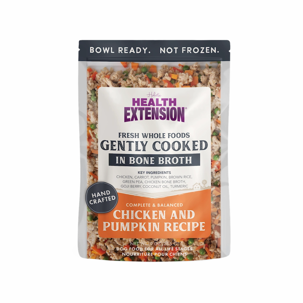 Health Extension Gently Cooked Chicken & Pumpkin Dog Food 9oz