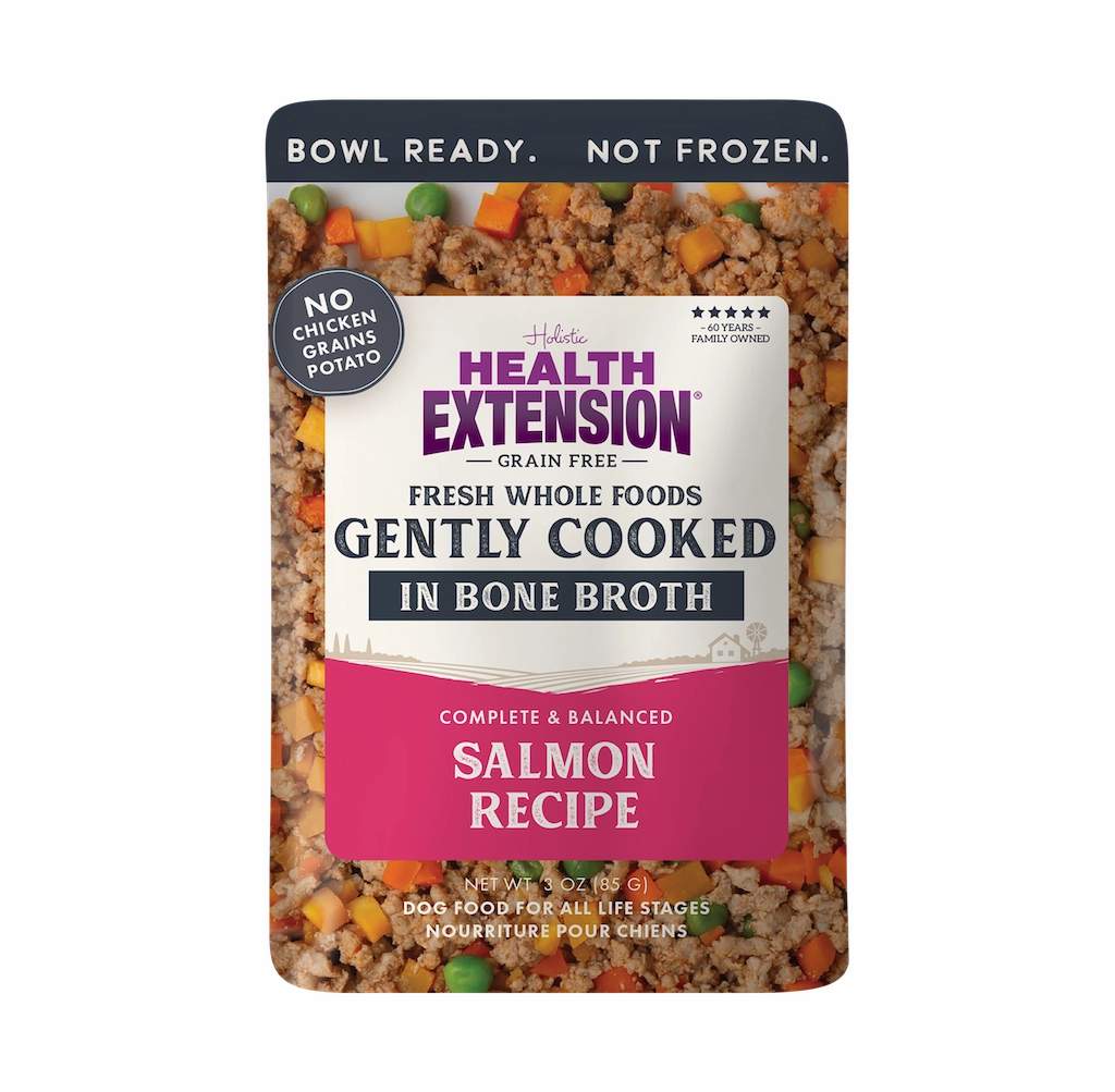 Health Extension Gently Cooked Salmon Dog Food 3oz