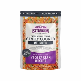 Health Extension Gently Cooked Vegetarian Dog Food 9oz