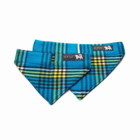 Hiro And Wolf Shuka Blue Dog Bandana