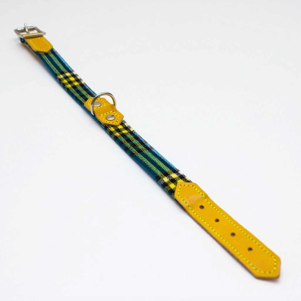Hiro And Wolf Shuka Blue Dog Collar