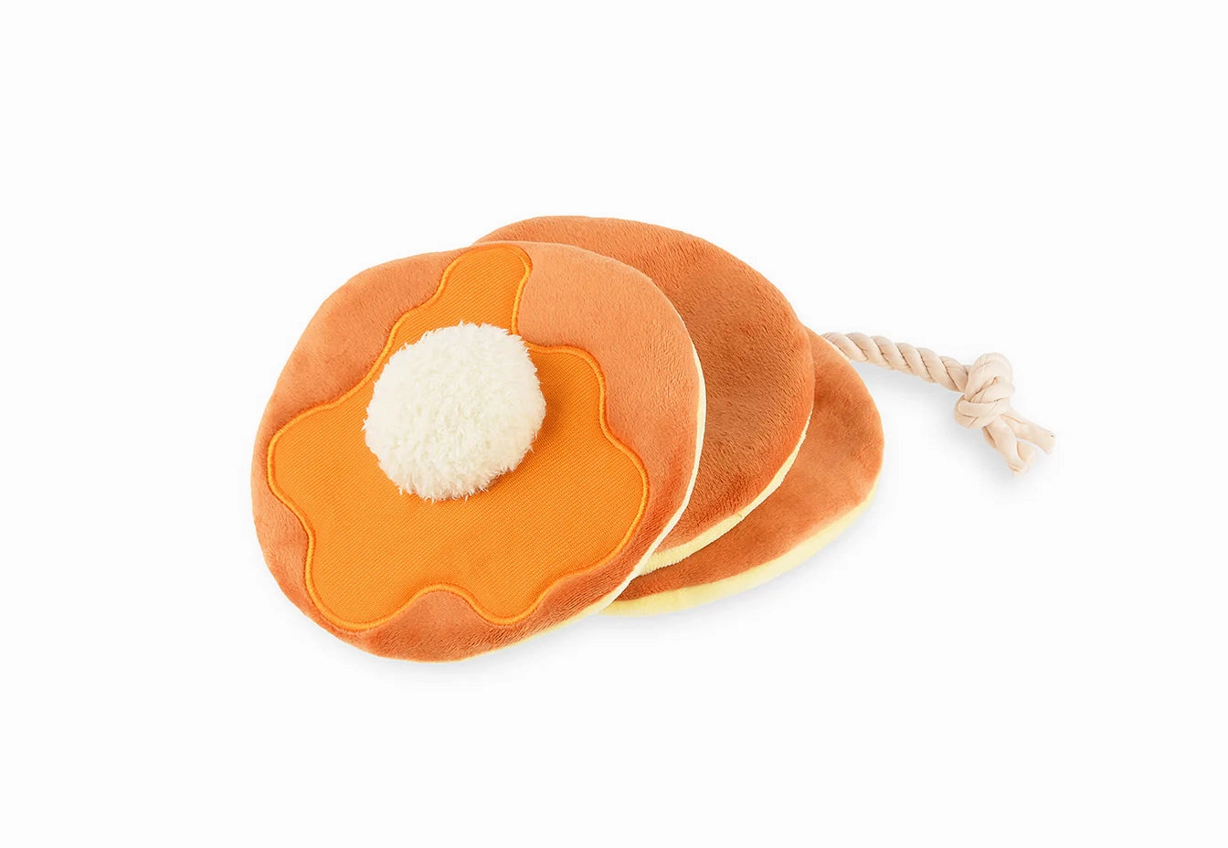 IHOP x P.L.A.Y. Pancake Pup Stack Dog Toy
