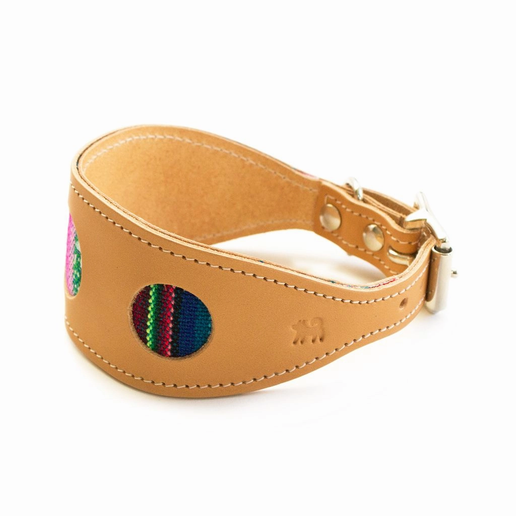 Inca Blue Hound Collar by Hiro and Wolf