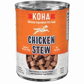 Koha Chicken Stew Wet Dog Food 12.7oz