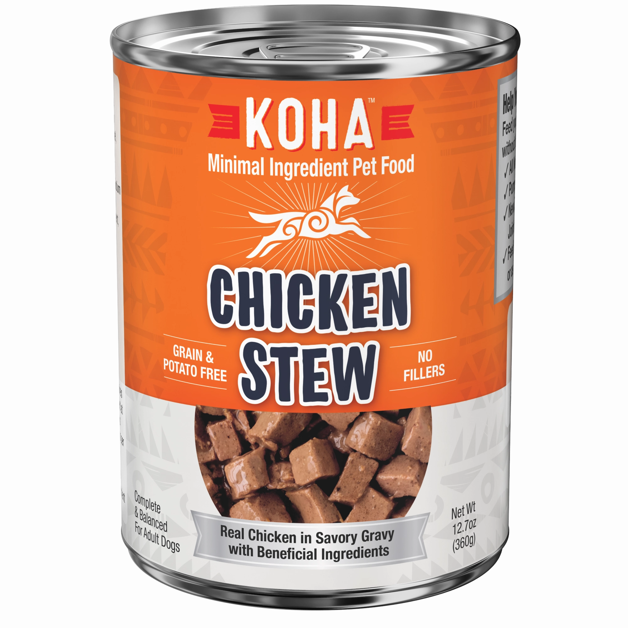 Koha Chicken Stew Wet Dog Food 12.7oz