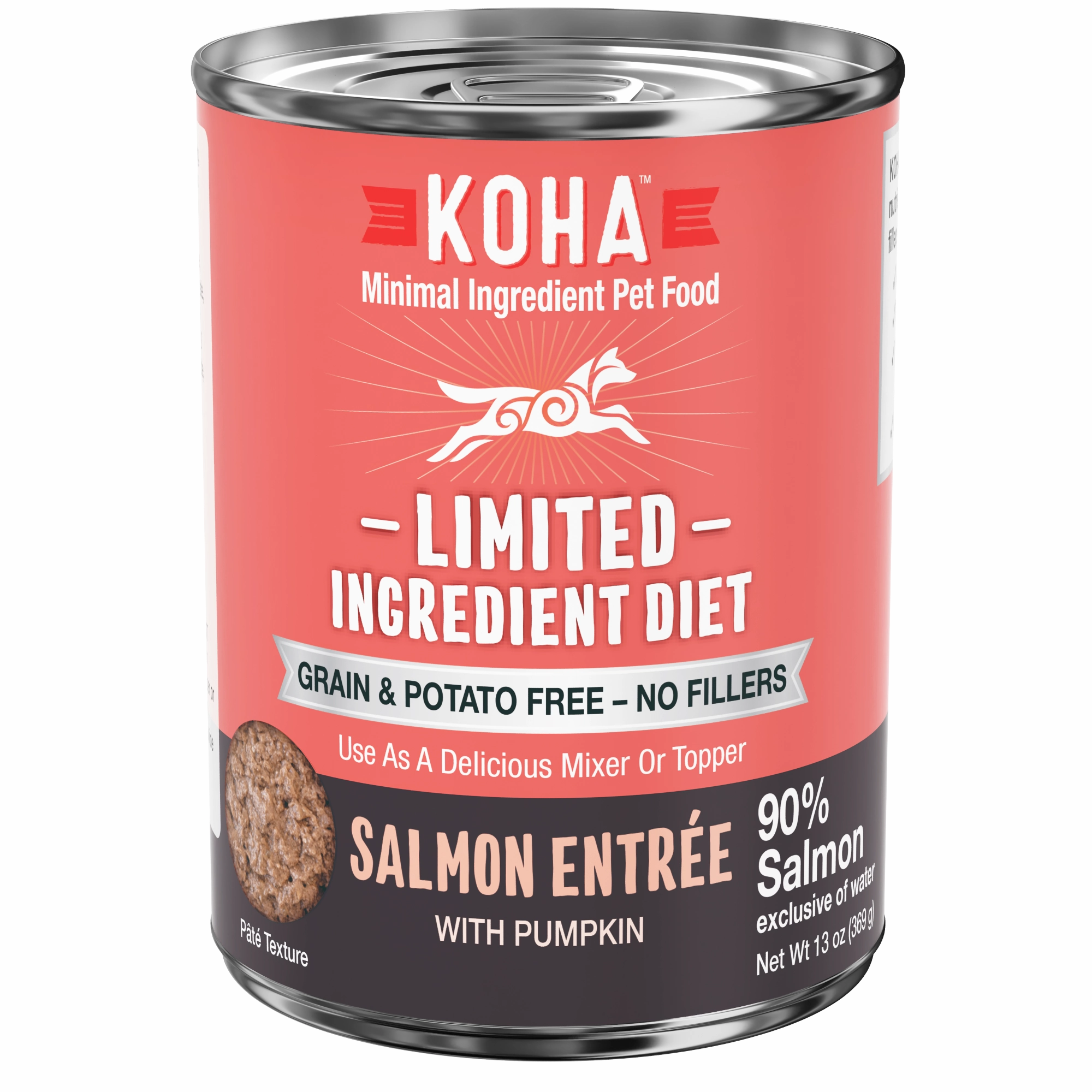 Koha Limited Ingredient Salmon Entr??e Wet Dog Food 13oz