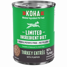 Koha Limited Ingredient Turkey Entr??e Wet Dog Food 13oz