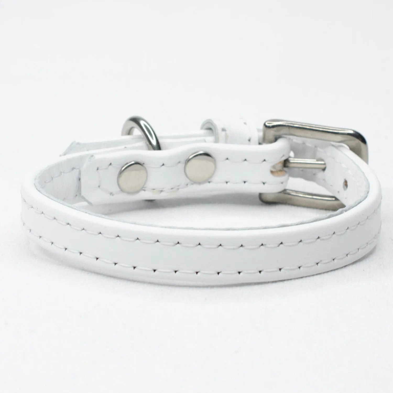 Leather Puppy Collar by Petiquette