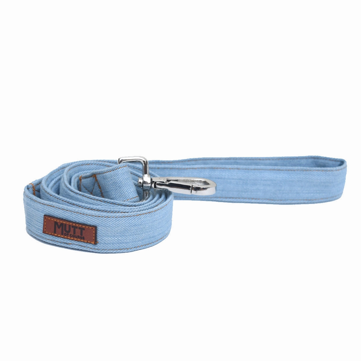 Light Blue Denim Leash