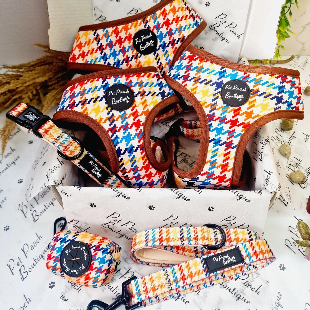 Lionheart Houndstooth Dog Harness