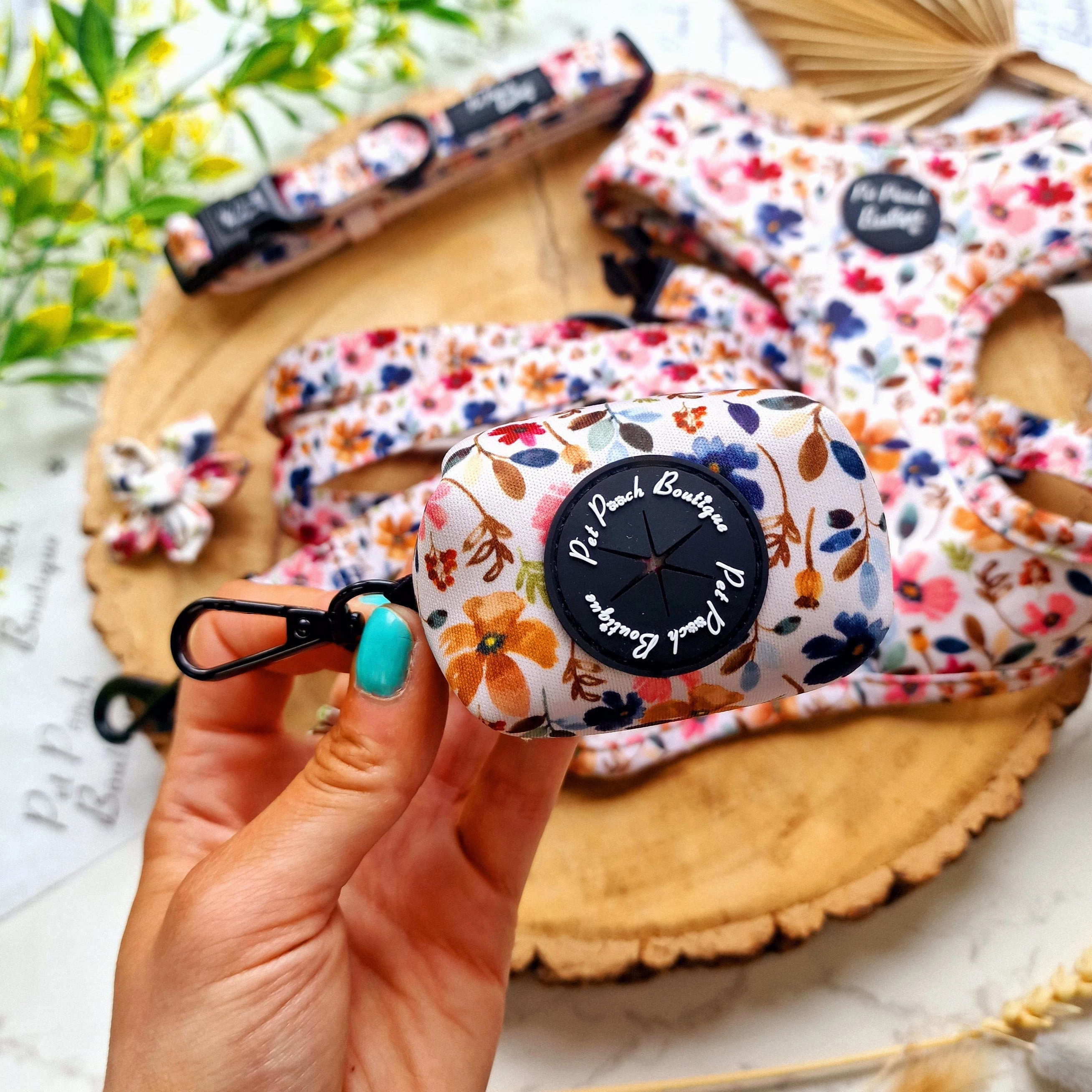 Little Enchanted Meadows Floral Poo Bag Holder