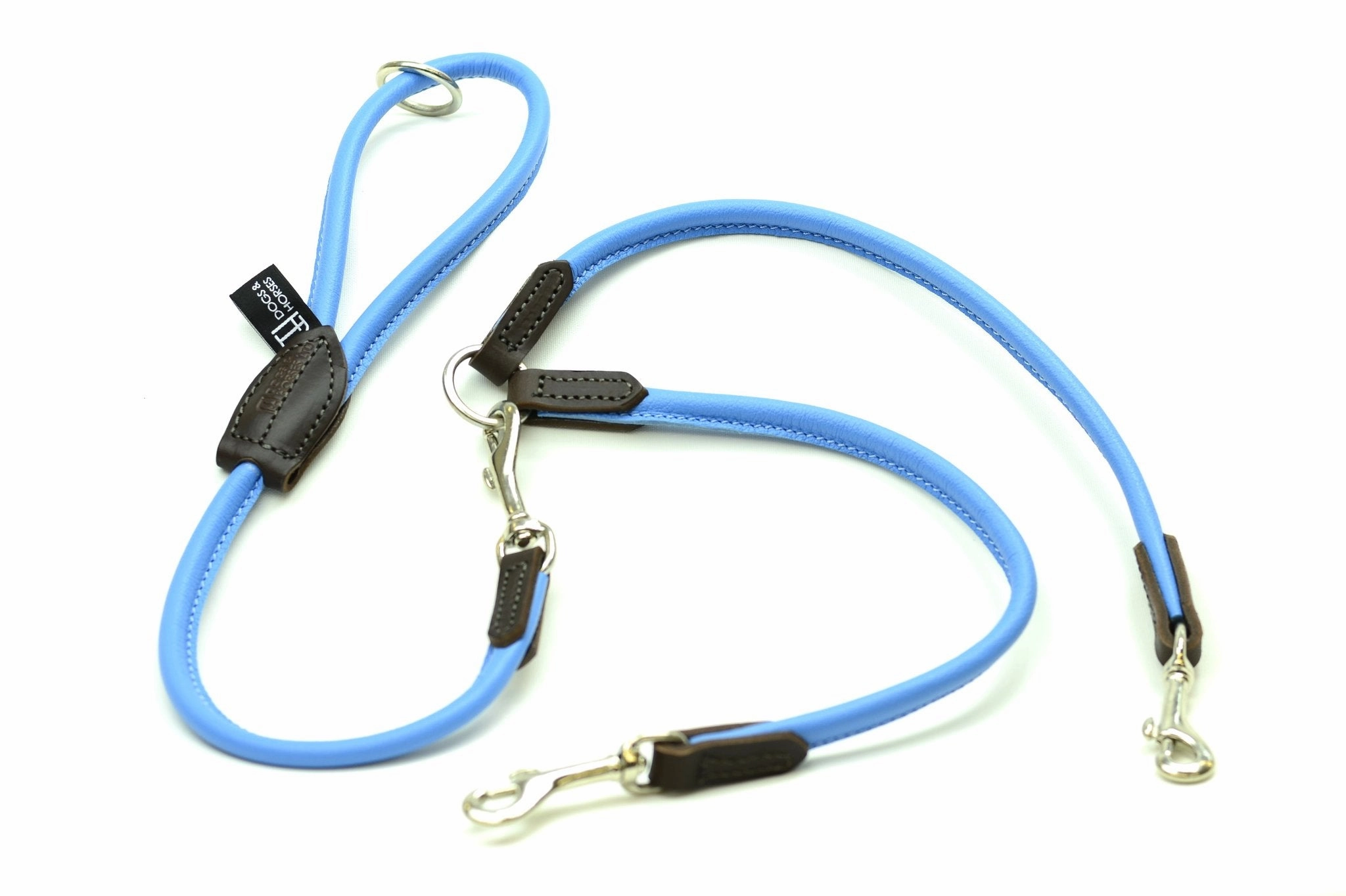 Luxury Leather Split Dog Lead Couplers by Dogs & Horses