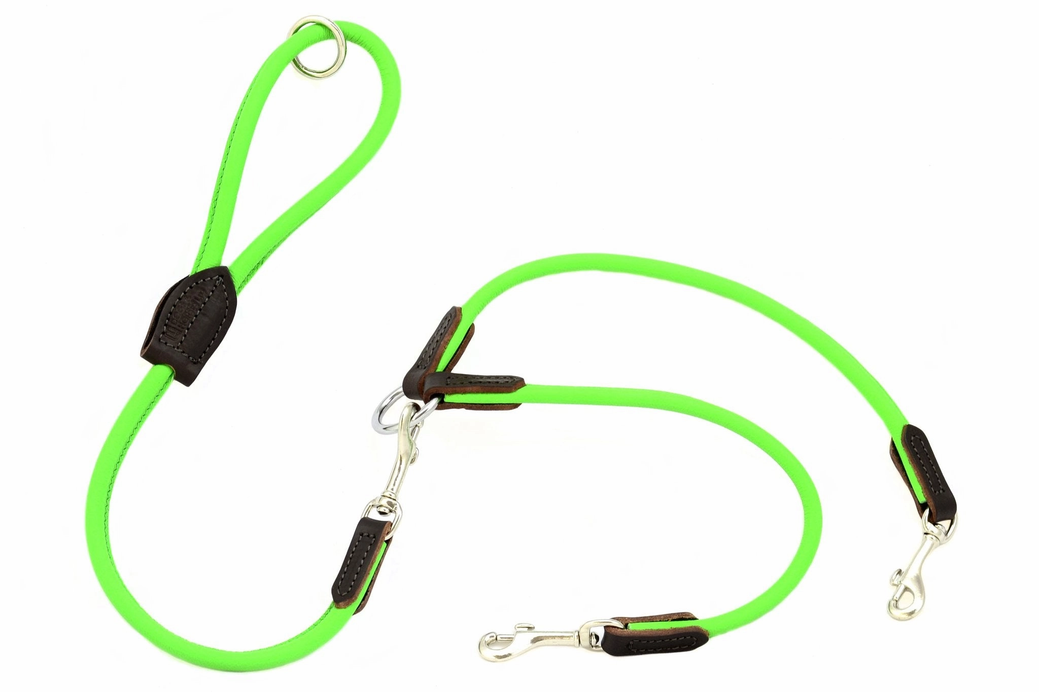 Luxury Leather Split Dog Lead Couplers by Dogs & Horses