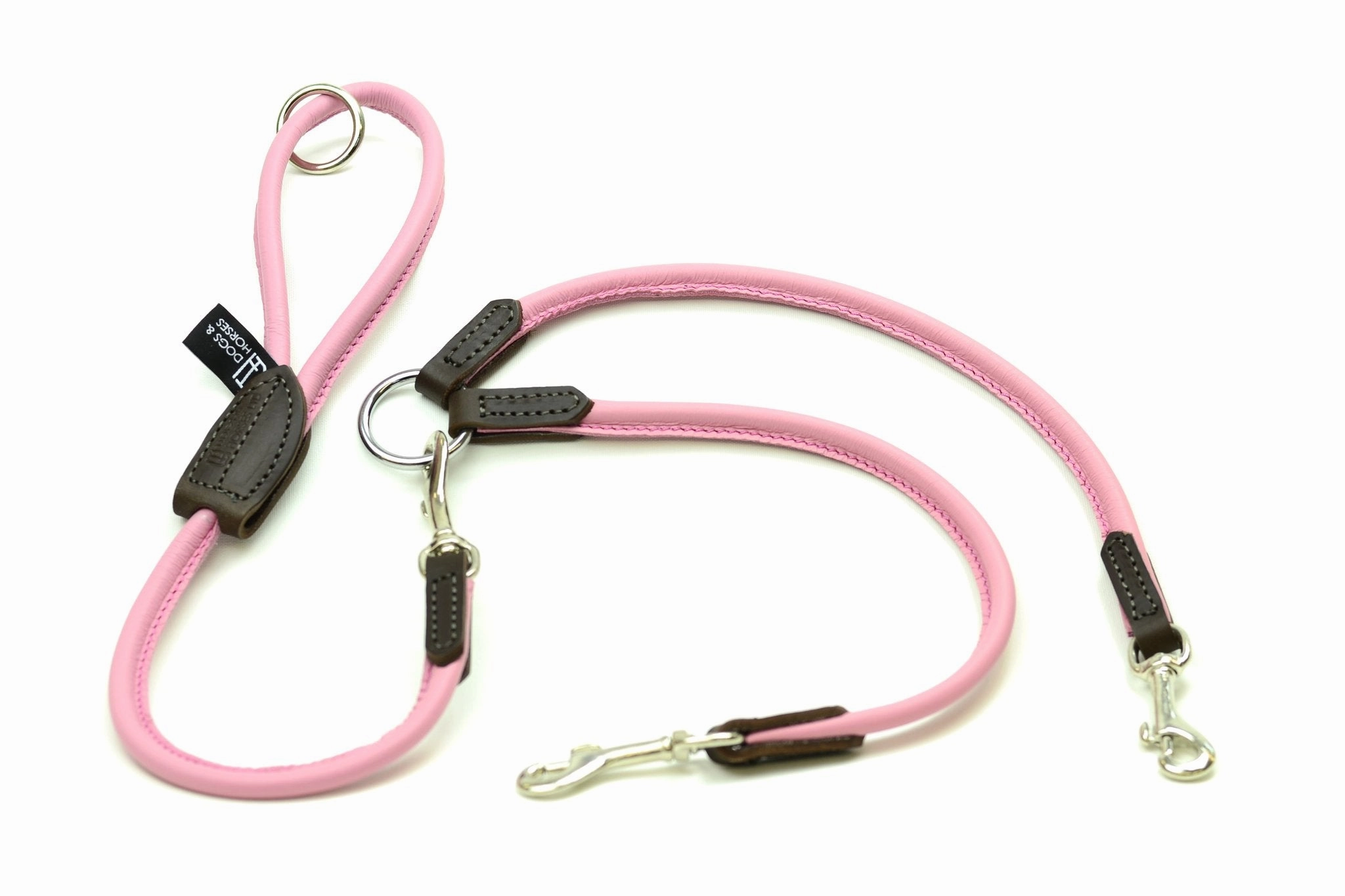 Luxury Leather Split Dog Lead Couplers by Dogs & Horses