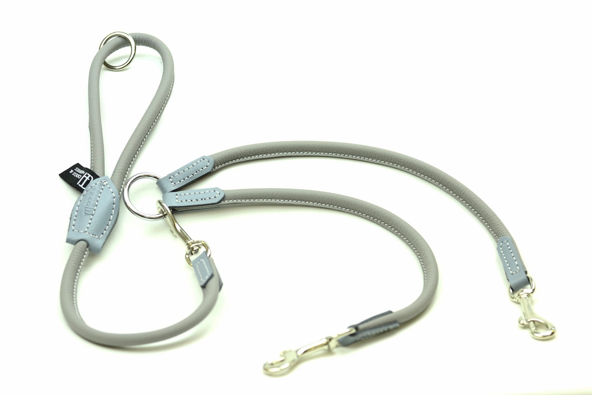 Luxury Leather Split Dog Lead Couplers by Dogs & Horses