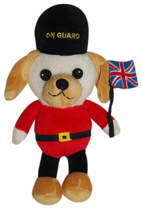 Luxury London Royal Guard Dog Plush Dog Toy