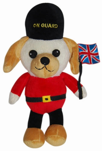 Luxury London Royal Guard Dog Plush Dog Toy