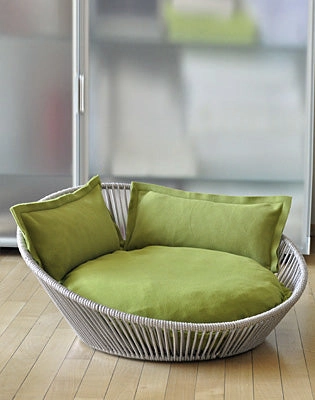 Luxury Orthopaedic Siro Twist Dog Basket