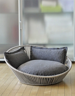 Luxury Orthopaedic Siro Twist Dog Basket