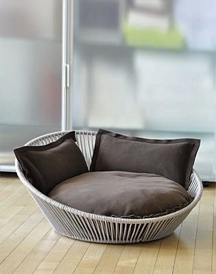 Luxury Orthopaedic Siro Twist Dog Basket