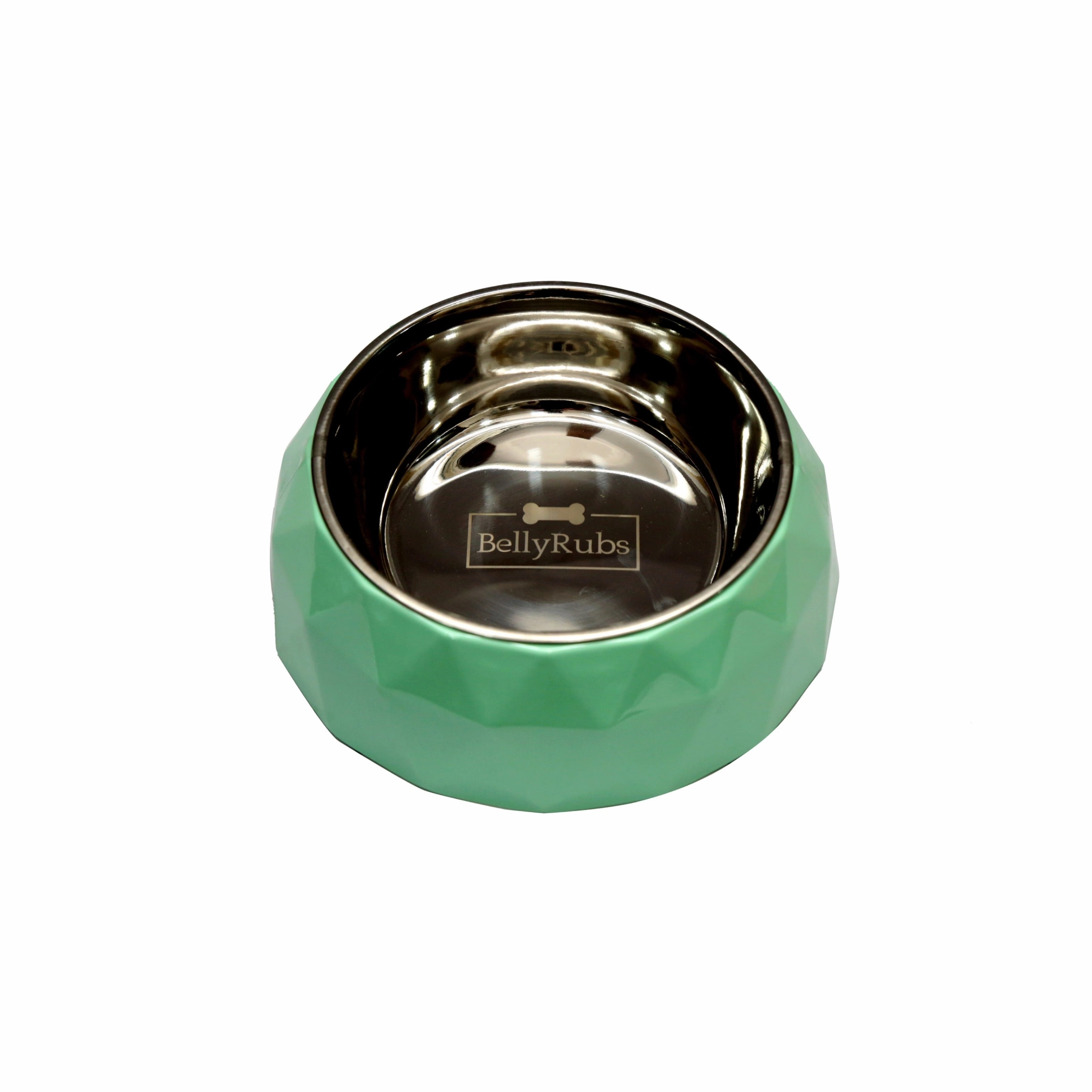 Melamine Diamond Bowl - Light Green